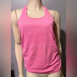 Lululemon Shirt Womens 8 Pink Swiftly Tech Racerback Seamless Tank Top Athletic